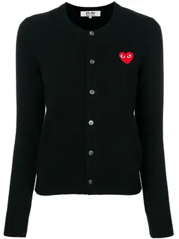 Comme Des Garçons Play: Классический кардиган  Heart