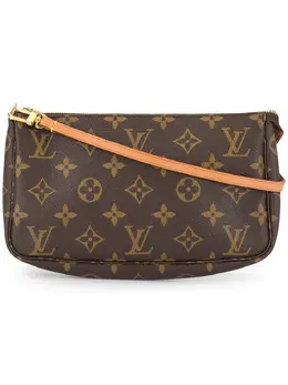Louis Vuitton: Коричневая сумка 