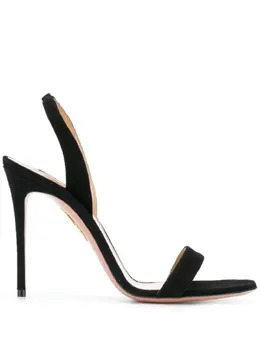 Aquazzura: Прозрачные сандалии  So Nude