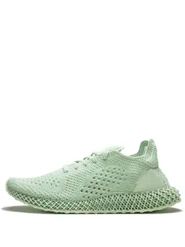 Adidas: Зелёные кроссовки  X