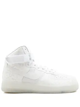 Nike: Белые кроссовки  Air Force 1 High