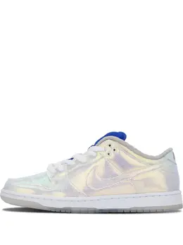 Nike: Красные кроссовки SB Dunk Low Pro