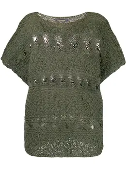Issey Miyake Pre-Owned: Трикотажный топ 