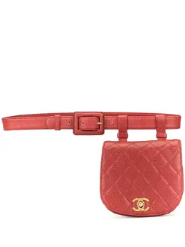 Chanel Pre-Owned: Красная сумка 