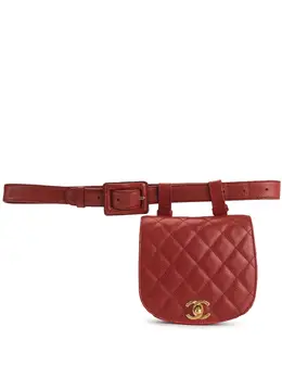 Chanel Pre-Owned: Красная сумка 