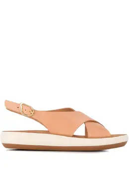 Ancient Greek Sandals: Розовые сандалии  Maria
