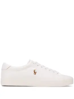 Polo Ralph Lauren: Белые кроссовки 