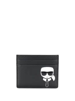 Karl Lagerfeld: Чёрный картхолдер Ikonik