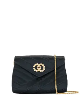 Chanel Pre-Owned: Синяя сумка 