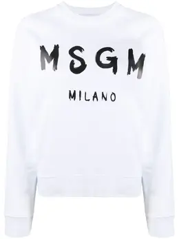 MSGM: Свитшот с принтом 