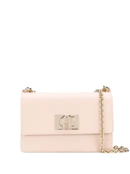 Furla: Розовая сумка через плечо  1927