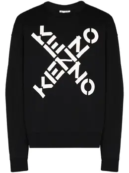 Kenzo: Свитшот с принтом