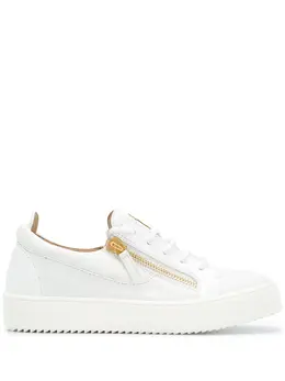 Giuseppe Zanotti: Белые кроссовки 