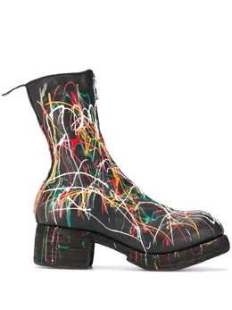 Guidi: Чёрные ботинки 