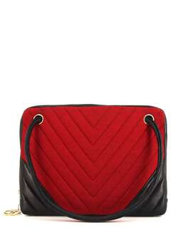 Chanel Pre-Owned: Красная сумка-шоппер 