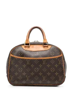 Louis Vuitton: Коричневая сумка-шоппер 