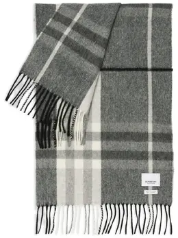 Burberry: Шарф  Classic Check