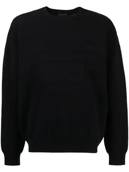 Emporio Armani: Синий свитер 