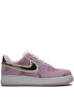 Nike: Фиолетовые кроссовки  Air Force 1