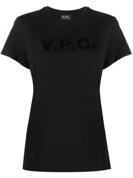 A.P.C.: Футболка с принтом 