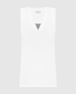 Brunello Cucinelli: Белый топ 