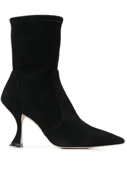 STUART WEITZMAN: Чёрные ботинки 
