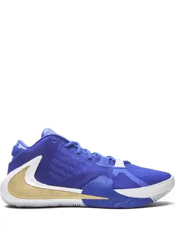 Nike: Голубые кроссовки  Zoom Freak 1