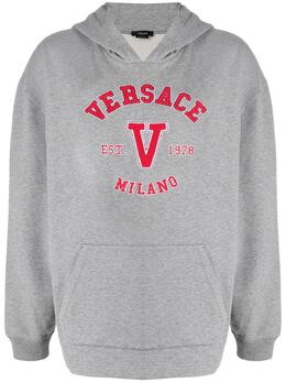Versace: Хлопковая толстовка 