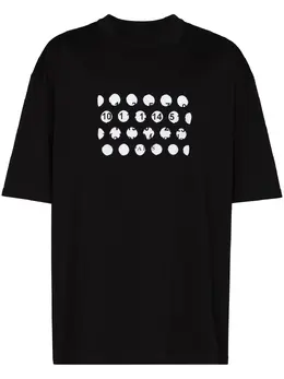 Maison Margiela: Футболка с принтом 