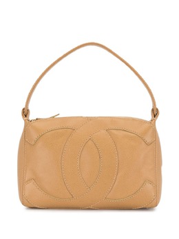 Chanel Pre-Owned: Бежевая сумка 