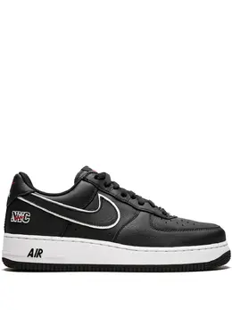 Nike: Чёрные кроссовки  Air Force 1 Low Retro