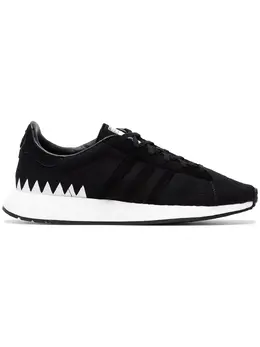 Adidas: Чёрные кроссовки  X