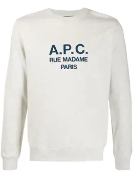 A.P.C.: Хлопковый свитшот 