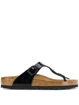 Birkenstock: Чёрные сандалии  Gizeh