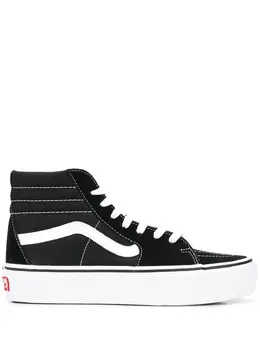 Vans: Чёрные кроссовки  Sk8-Hi