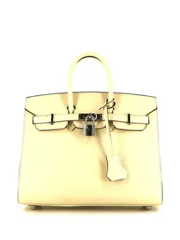 Hermès: Бежевая сумка 