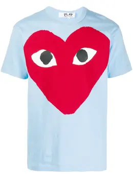 Comme Des Garcons Play: Красная футболка  Heart