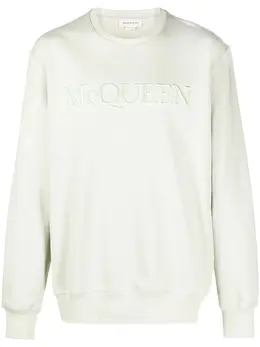 Alexander McQueen: Светлый свитшот 