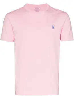 Polo Ralph Lauren: Розовая футболка 