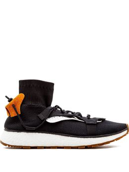 Adidas: Чёрные кроссовки  X