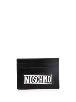 Moschino: Картхолдер с принтом 