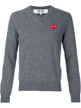 Comme Des Garçons Play: Свитер  Heart из шерсти