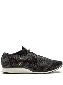 Nike: Чёрные кроссовки  Flyknit Racer