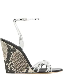 Giuseppe Zanotti: Серебристые сандалии 