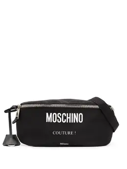 Moschino: Сумка с принтом 