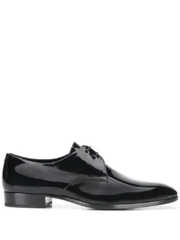 Saint Laurent: Чёрные туфли  Wyatt