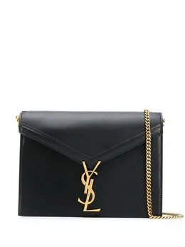 Saint Laurent: Чёрная сумка  Cassandra