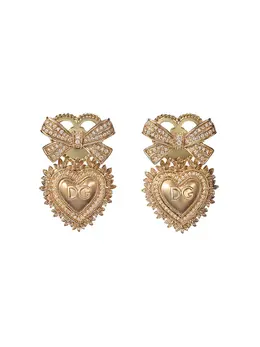 Dolce & Gabbana: Серьги  Devotion