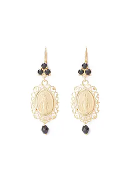 Dolce & Gabbana: Серьги  Virgin Mary