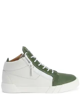 Giuseppe Zanotti: Зелёные кроссовки 